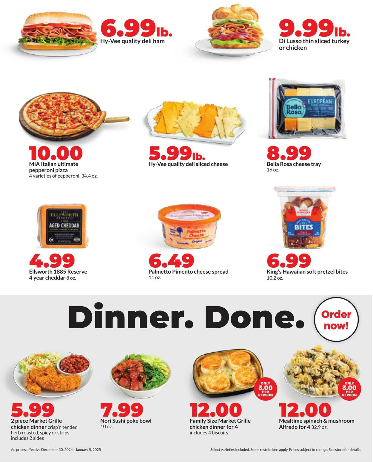 Catalogue HyVee from 12/30/2024