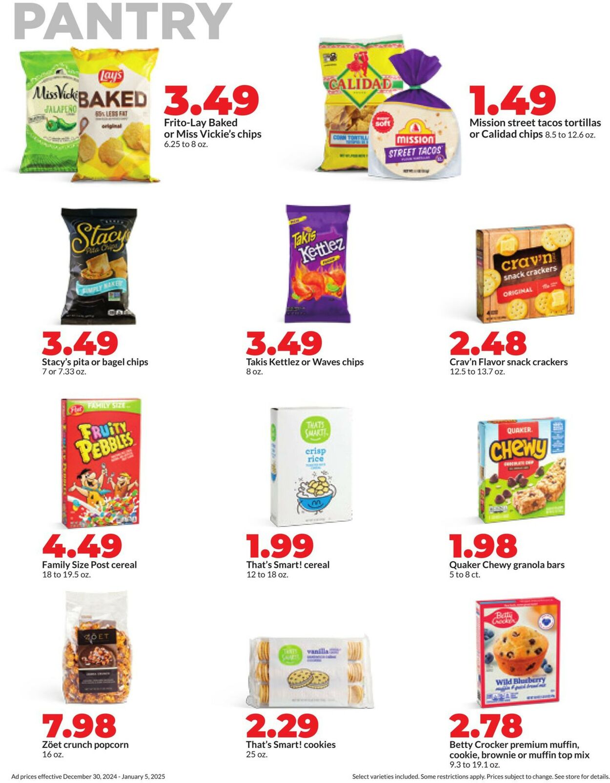 Catalogue HyVee from 12/30/2024