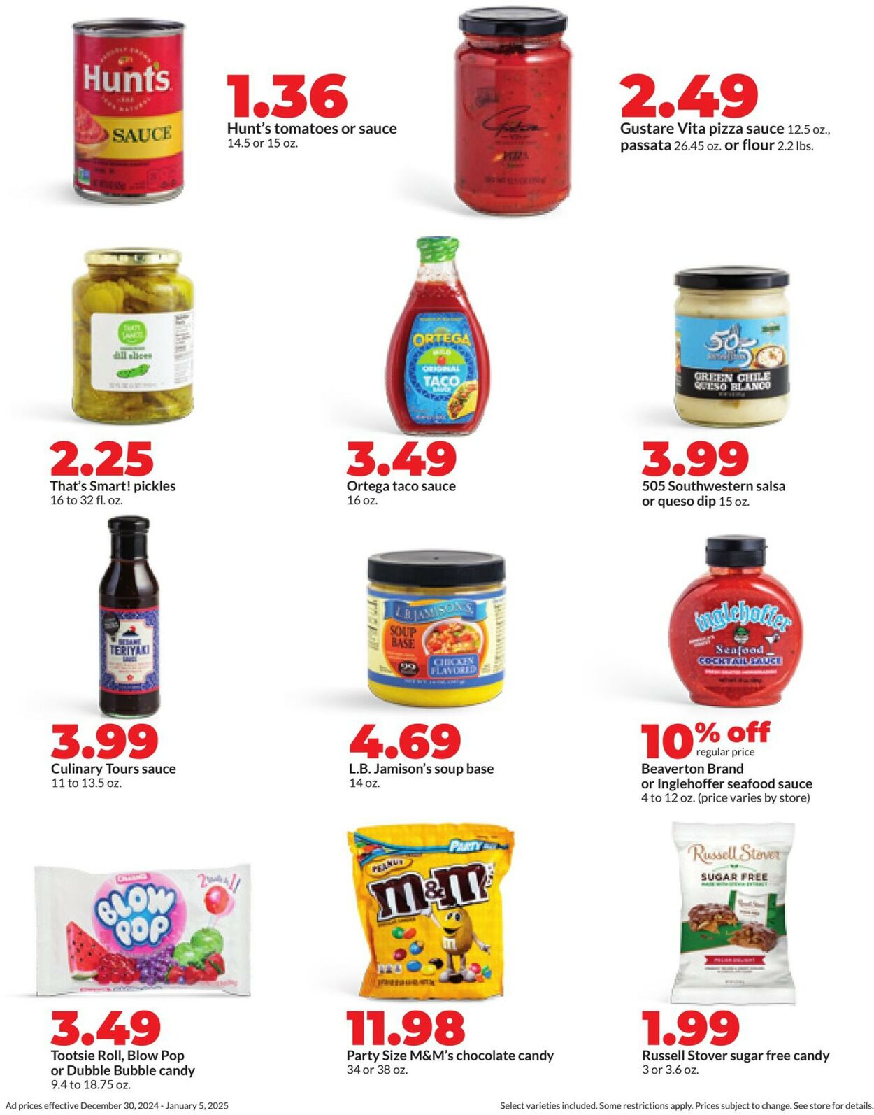 Catalogue HyVee from 12/30/2024