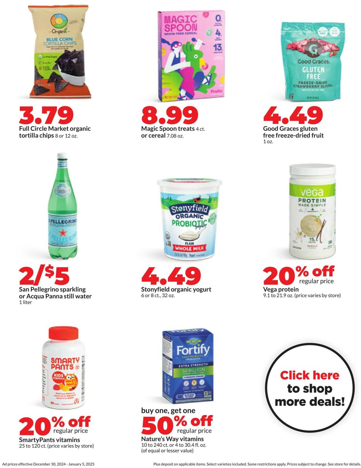 Catalogue HyVee from 12/30/2024