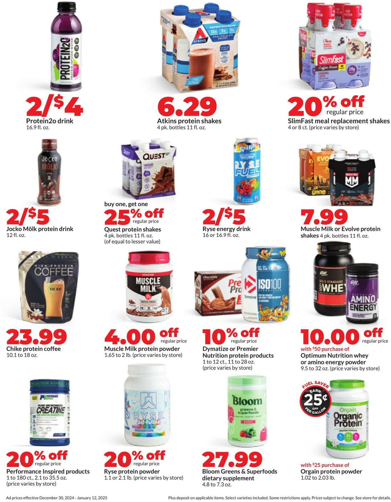 Catalogue HyVee from 12/30/2024