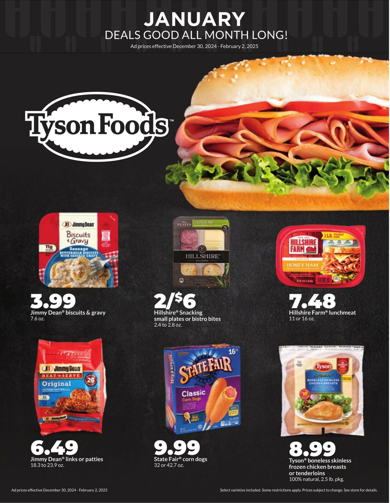 Catalogue HyVee from 12/30/2024