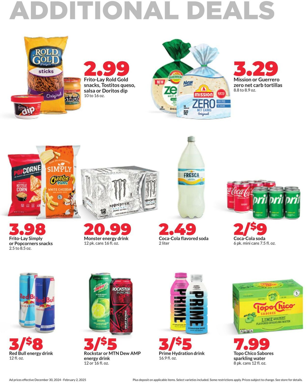 Catalogue HyVee from 12/30/2024