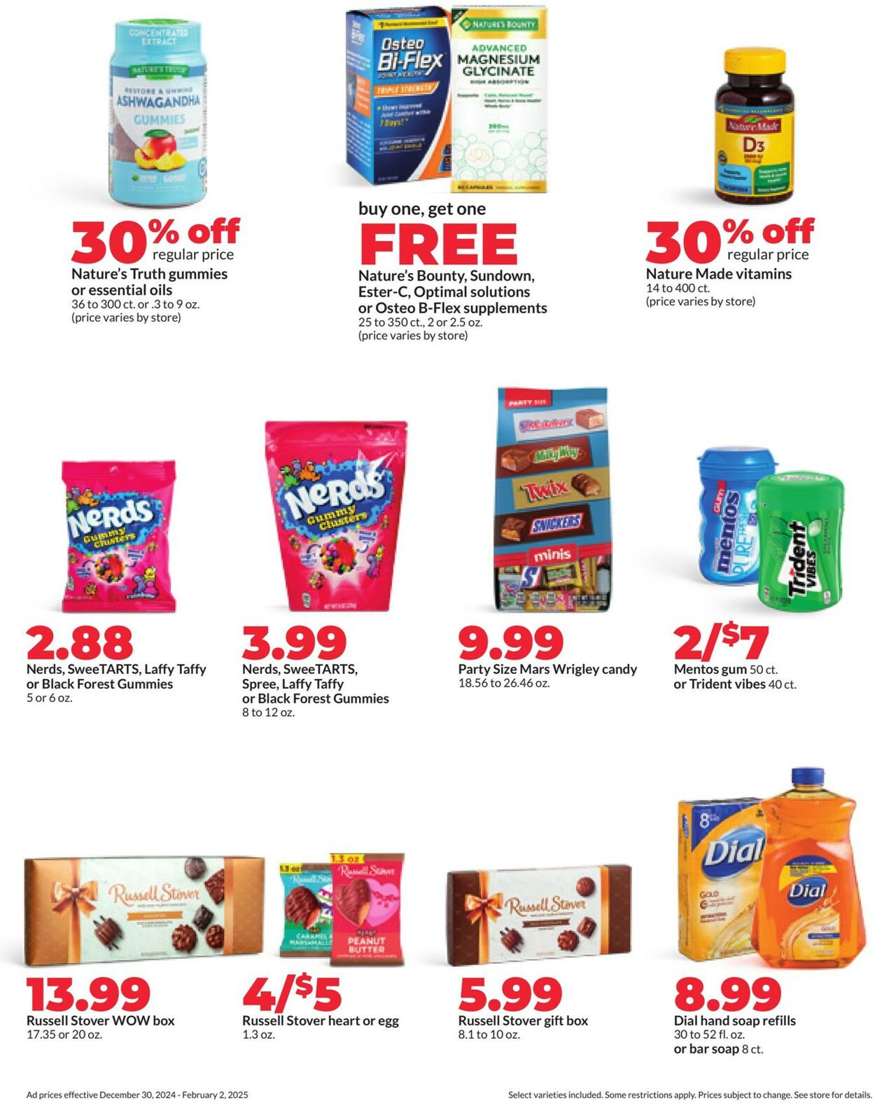 Catalogue HyVee from 12/30/2024