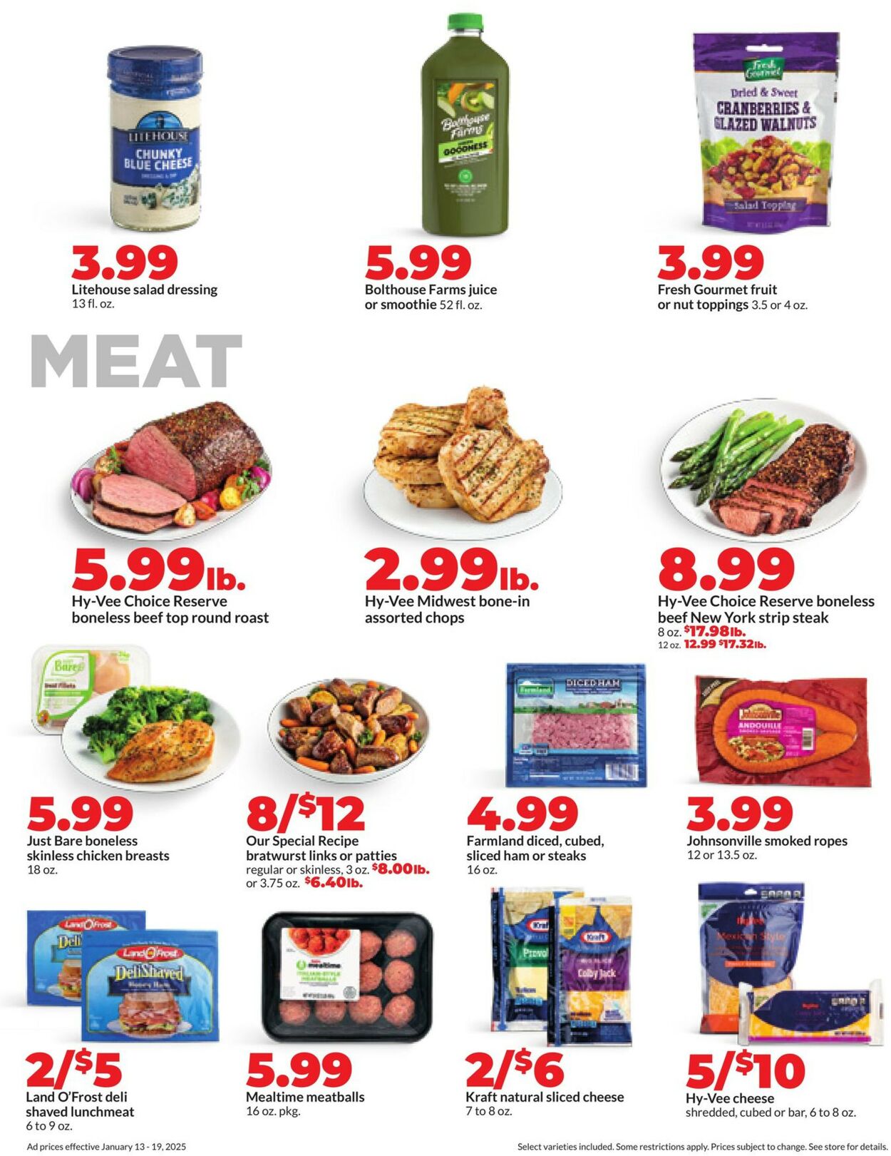 Catalogue HyVee from 01/13/2025