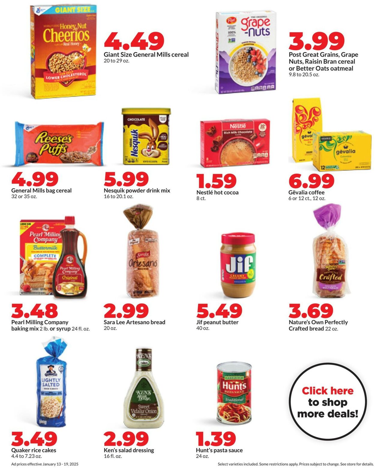 Catalogue HyVee from 01/13/2025