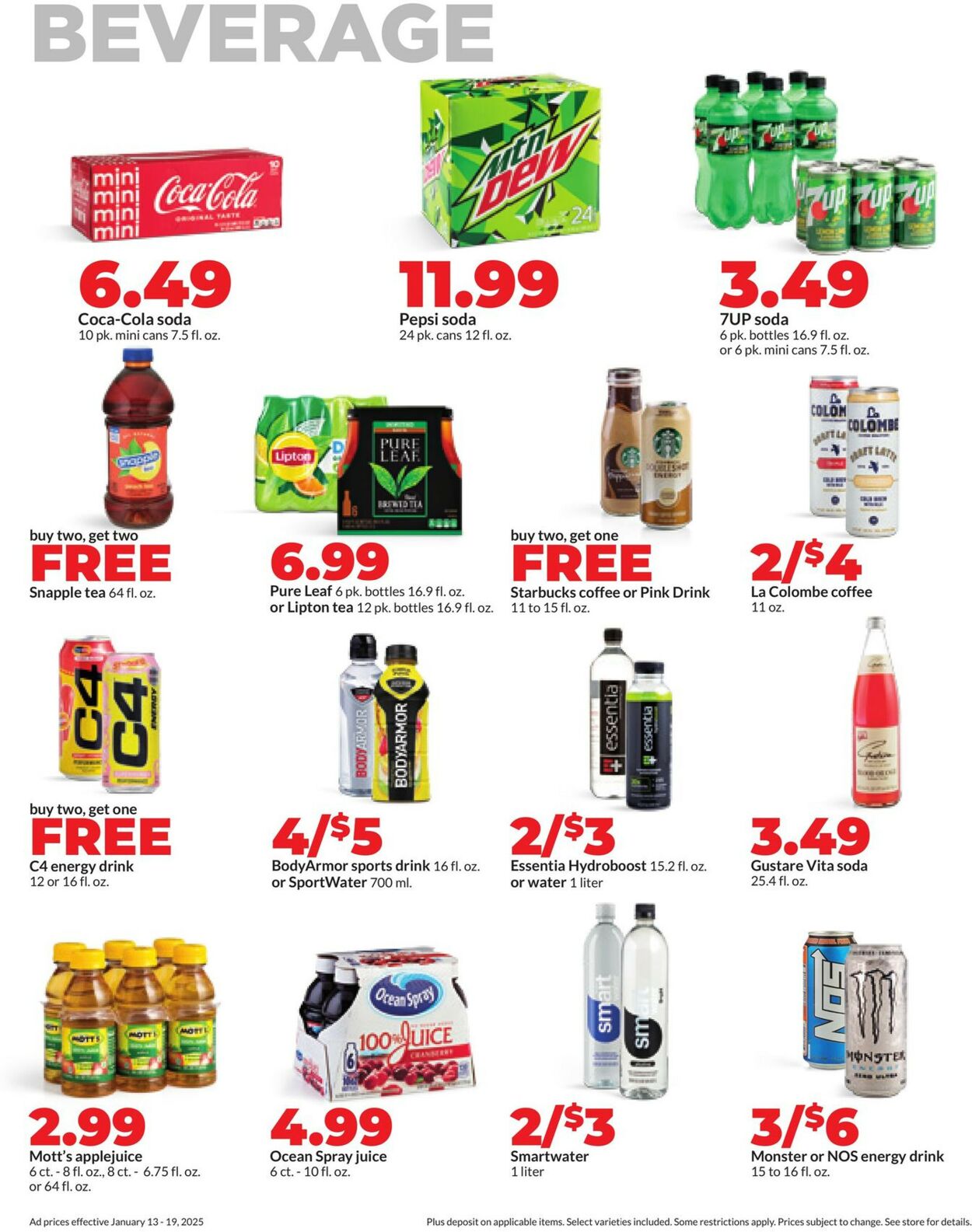 Catalogue HyVee from 01/13/2025