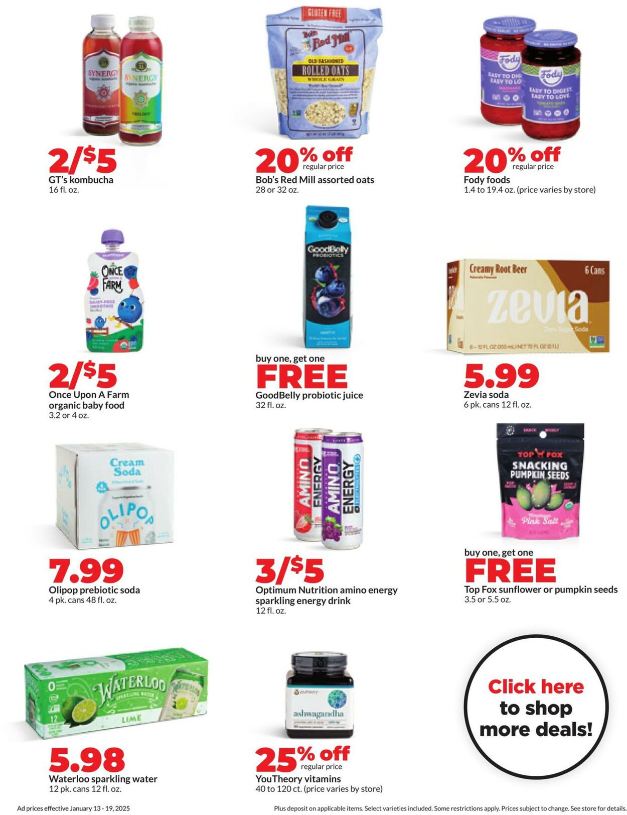 Catalogue HyVee from 01/13/2025