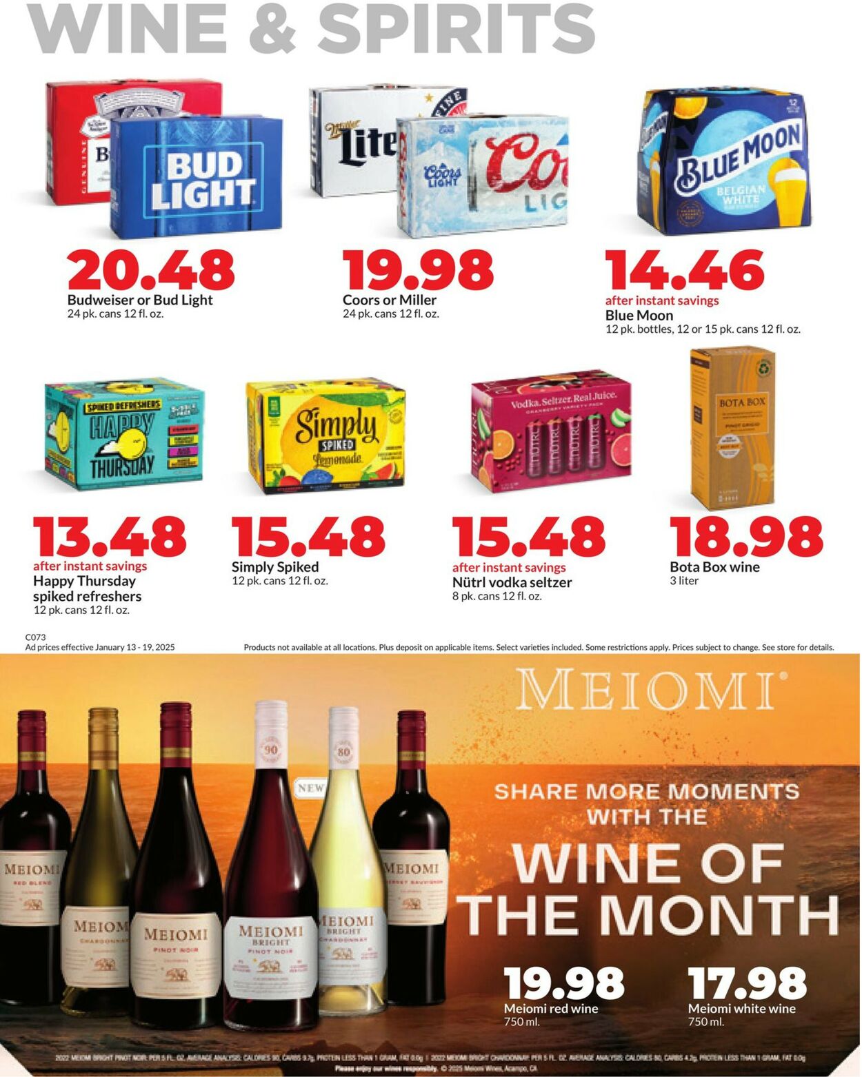 Catalogue HyVee from 01/13/2025