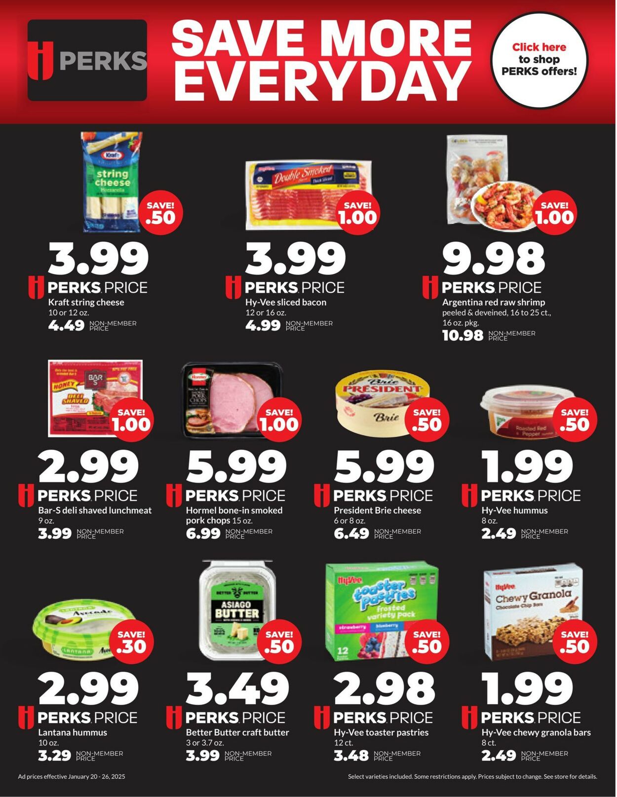 Catalogue HyVee from 01/20/2025