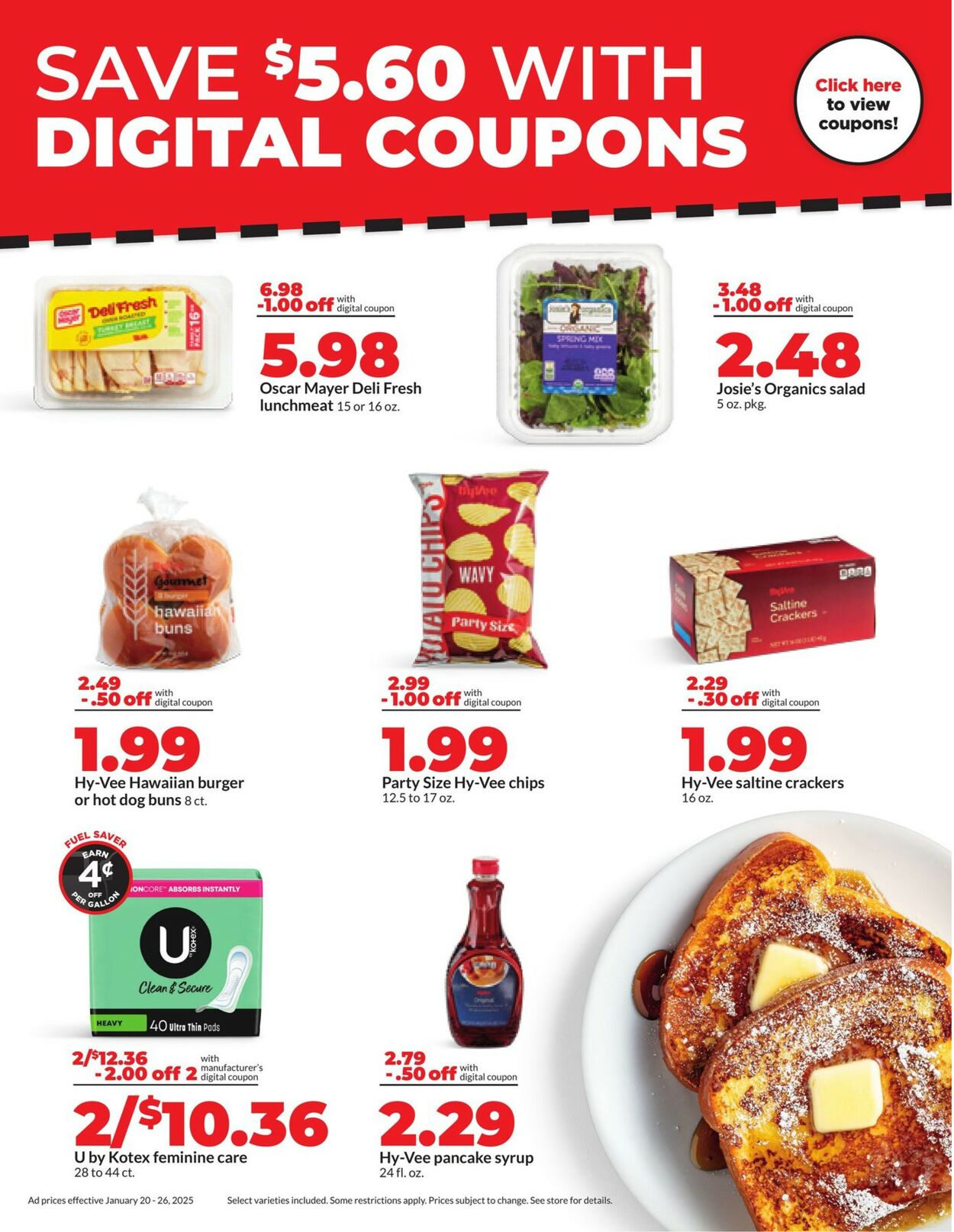 Catalogue HyVee from 01/20/2025