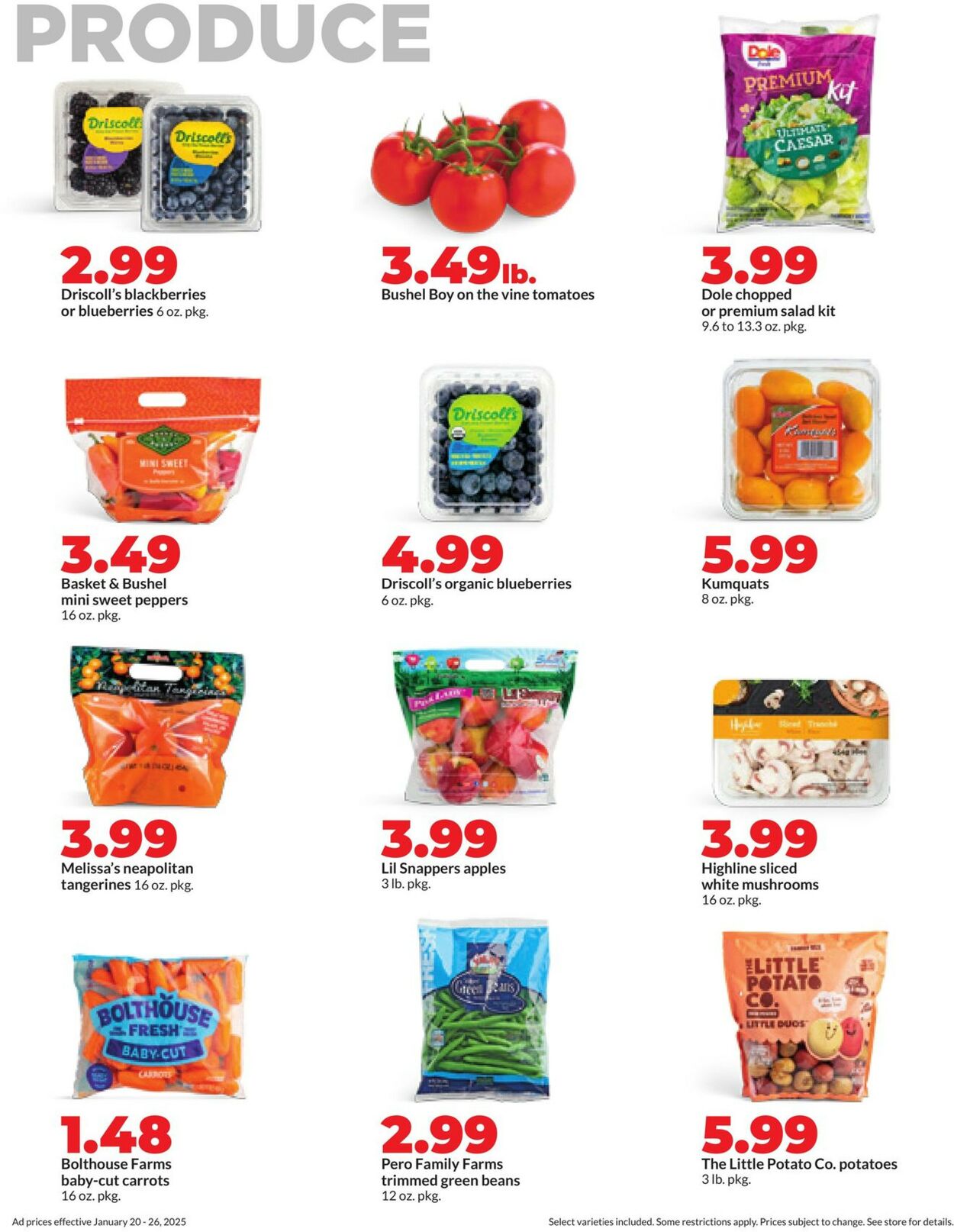 Catalogue HyVee from 01/20/2025