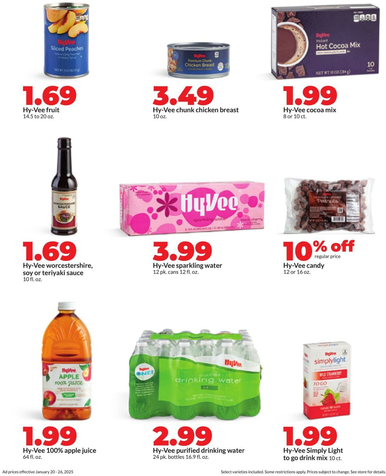 Catalogue HyVee from 01/20/2025