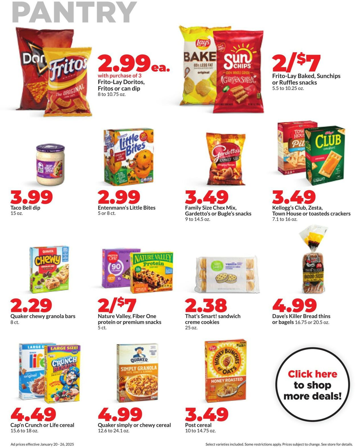 Catalogue HyVee from 01/20/2025