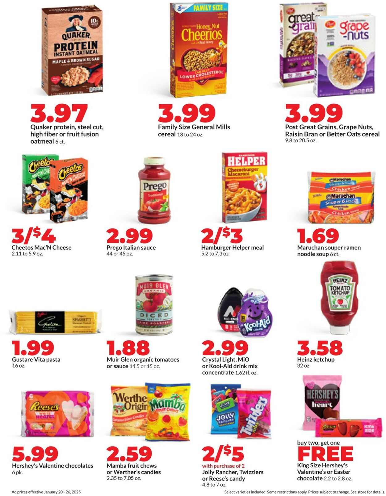 Catalogue HyVee from 01/20/2025