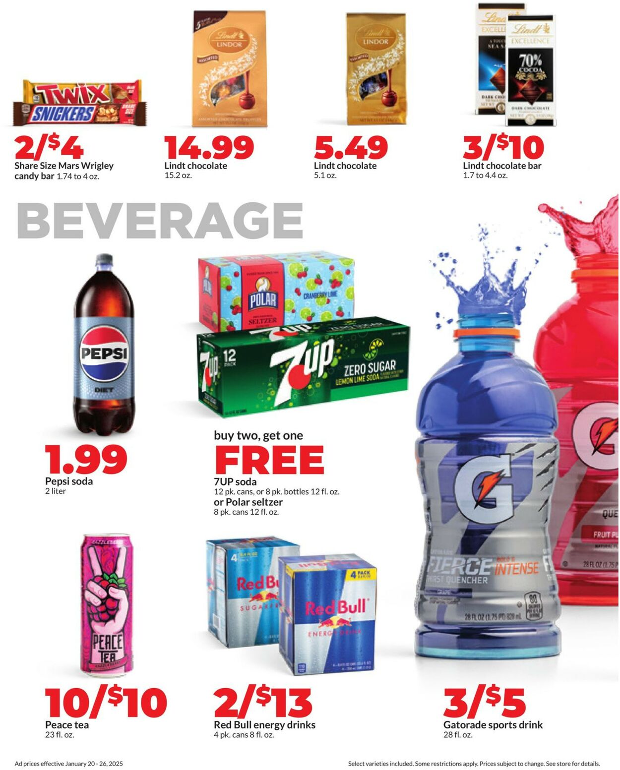 Catalogue HyVee from 01/20/2025