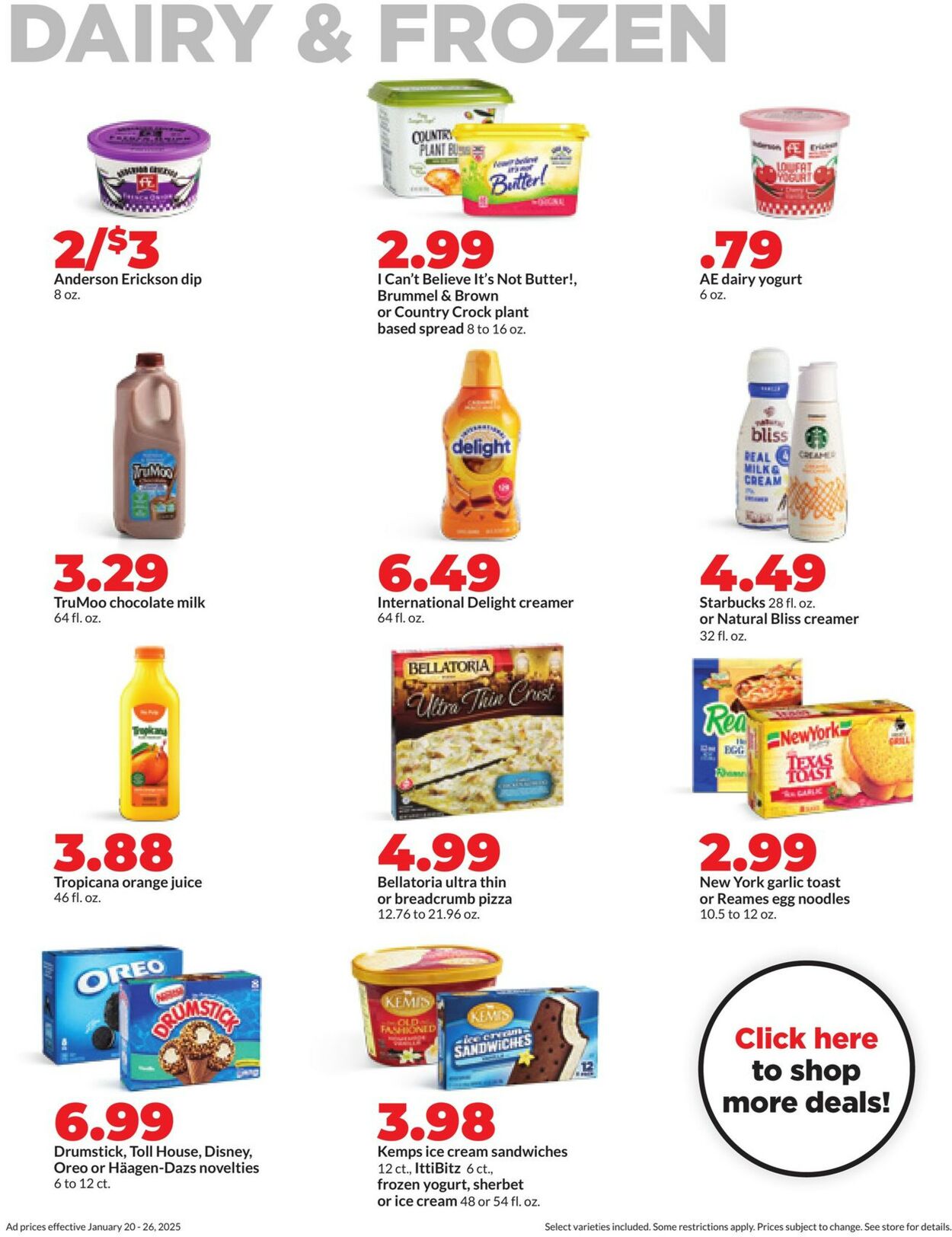 Catalogue HyVee from 01/20/2025