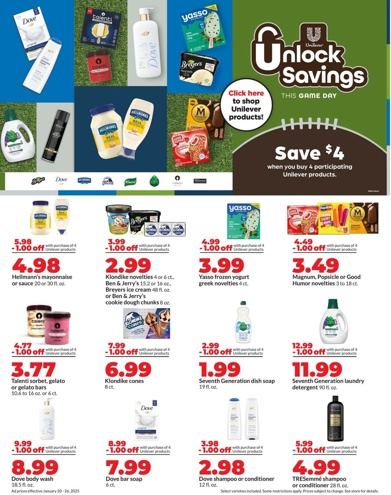 Catalogue HyVee from 01/20/2025