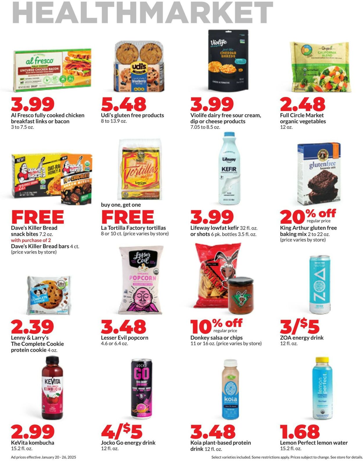 Catalogue HyVee from 01/20/2025