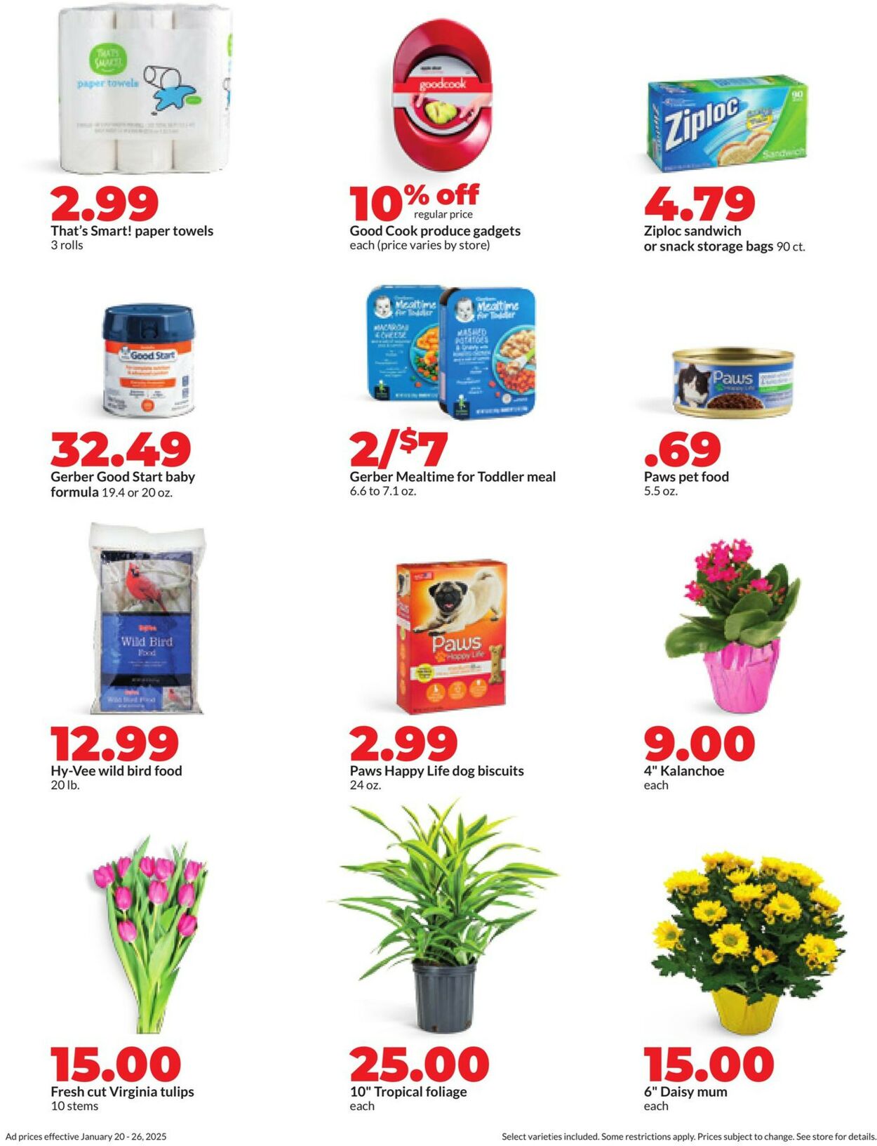 Catalogue HyVee from 01/20/2025