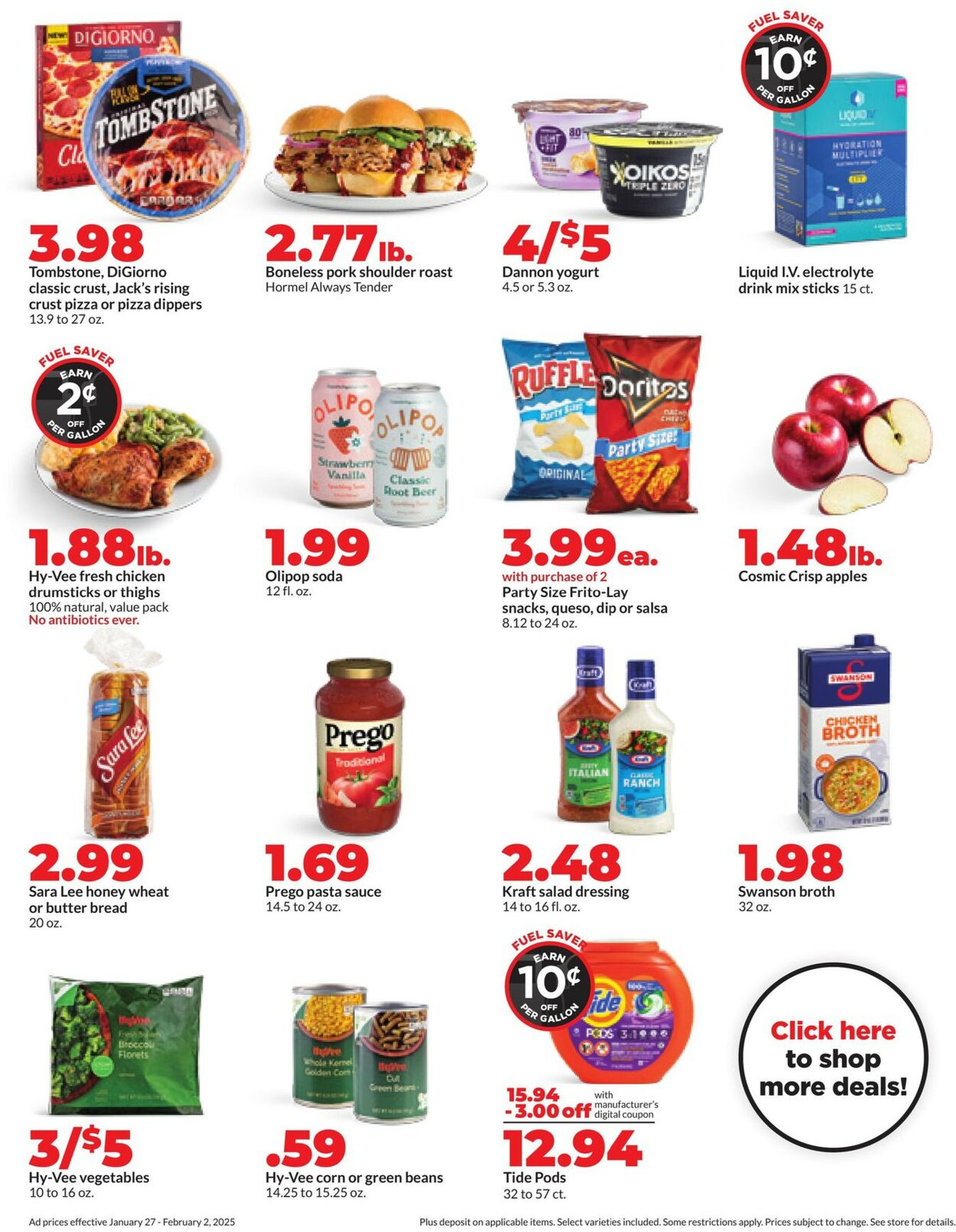 Catalogue HyVee from 01/27/2025