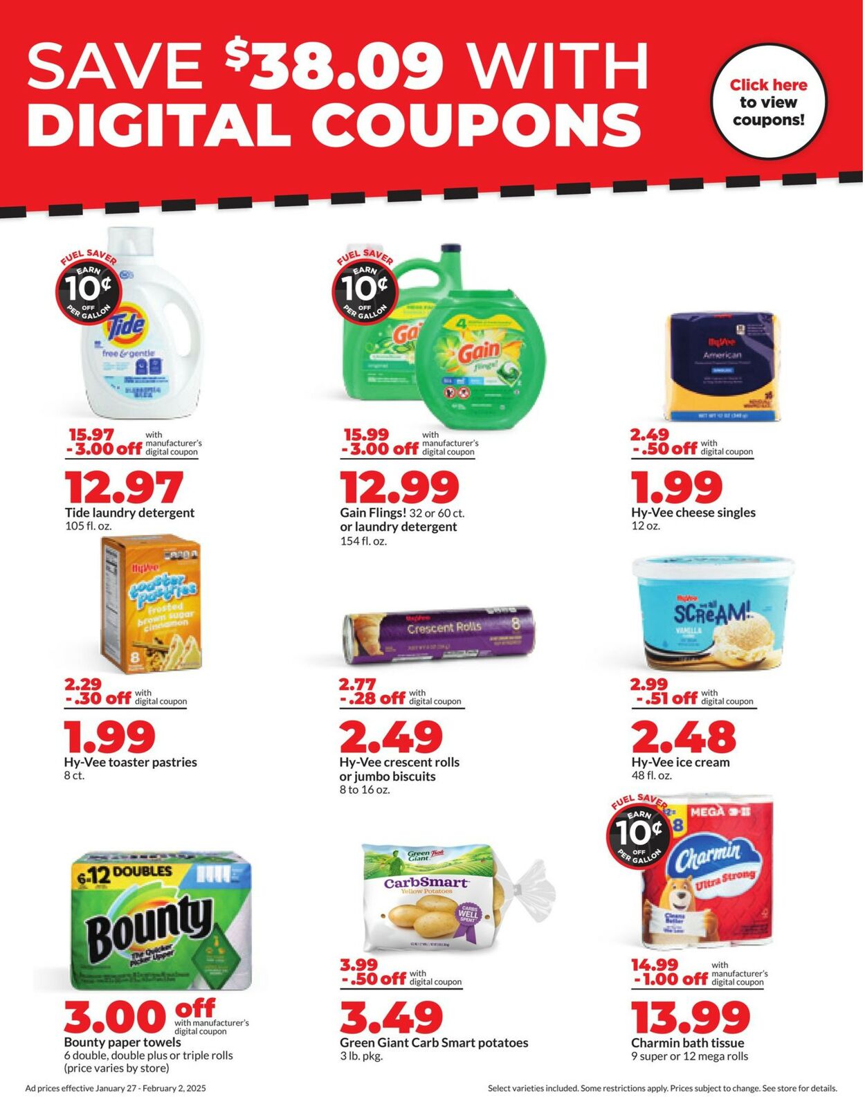 Catalogue HyVee from 01/27/2025