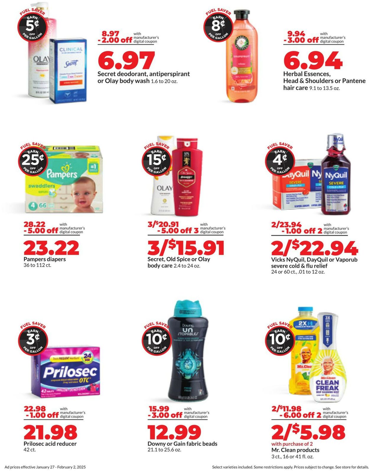 Catalogue HyVee from 01/27/2025