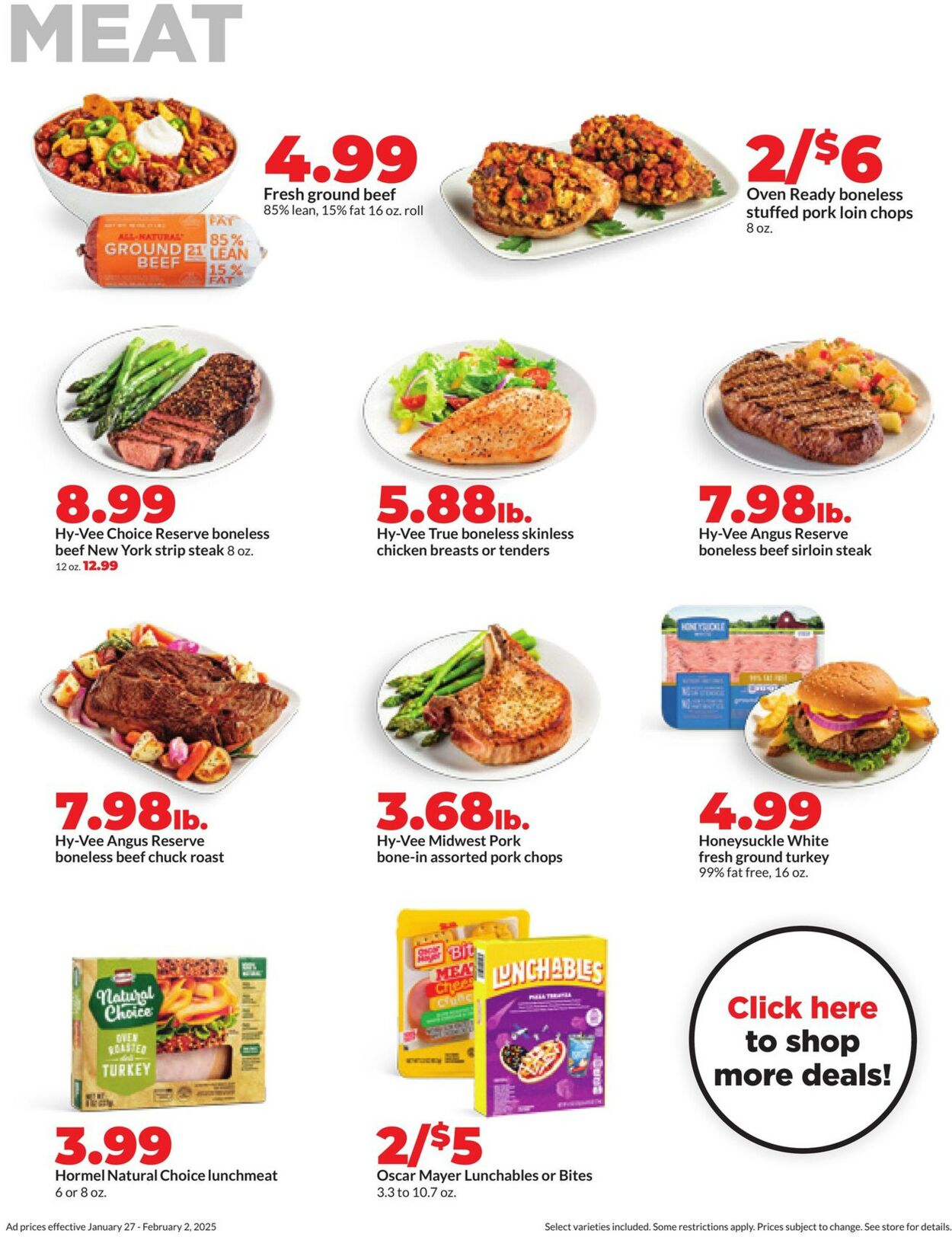 Catalogue HyVee from 01/27/2025