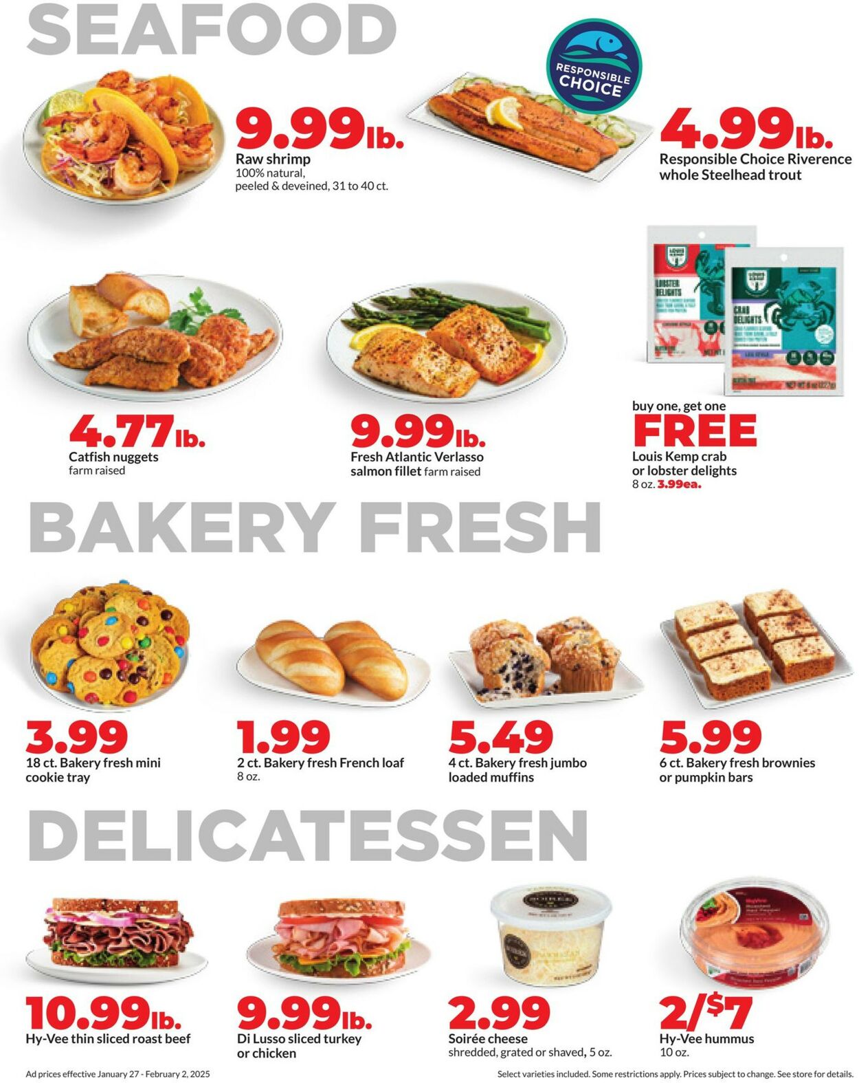 Catalogue HyVee from 01/27/2025