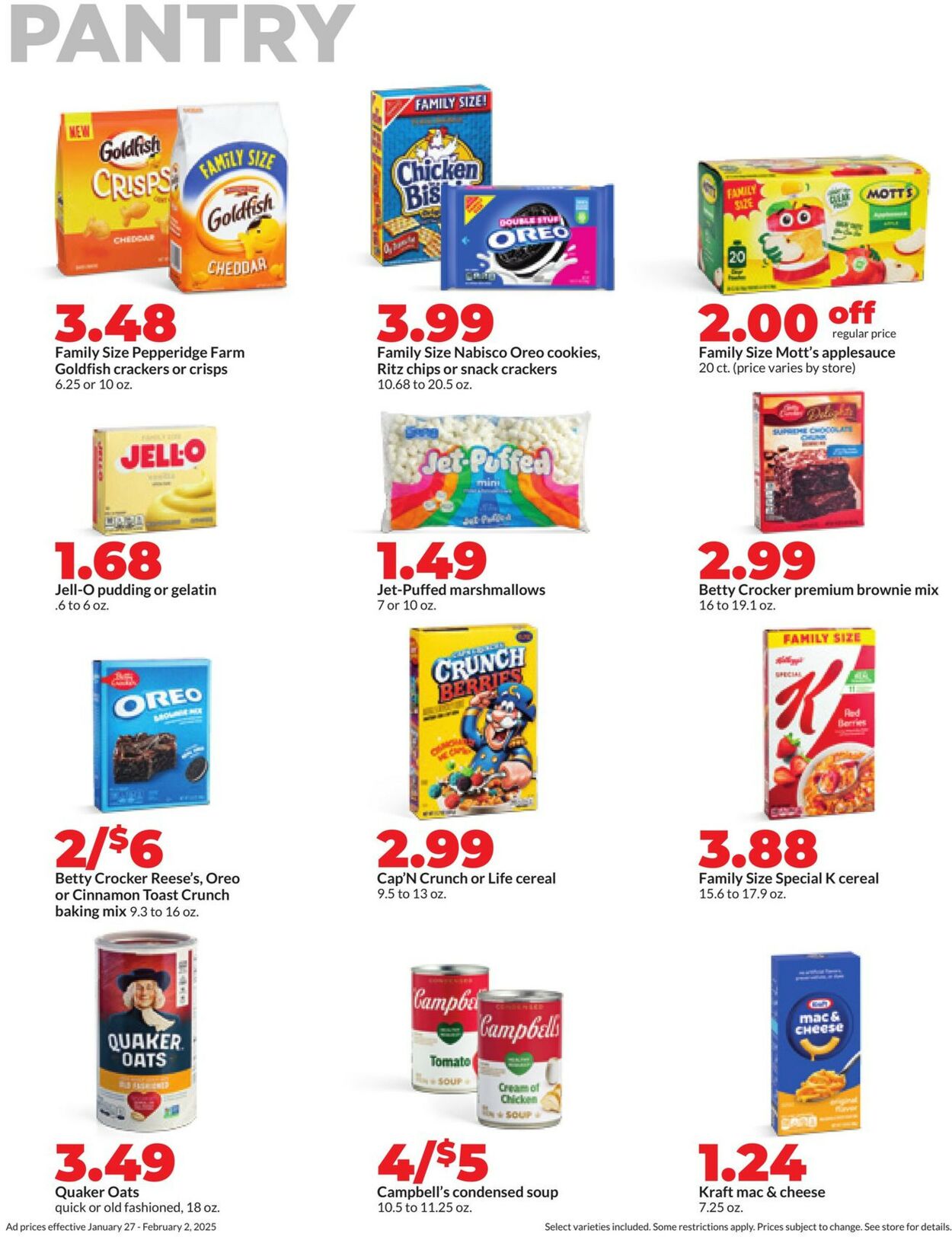 Catalogue HyVee from 01/27/2025