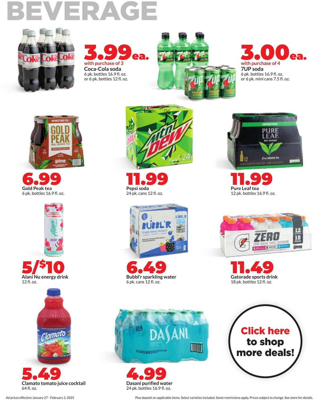 Catalogue HyVee from 01/27/2025