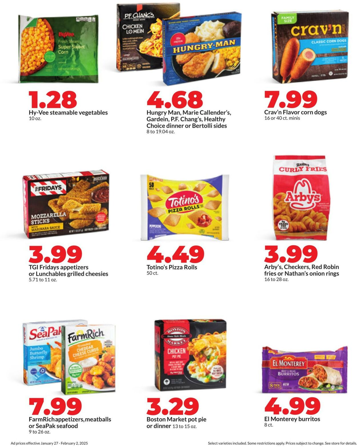 Catalogue HyVee from 01/27/2025