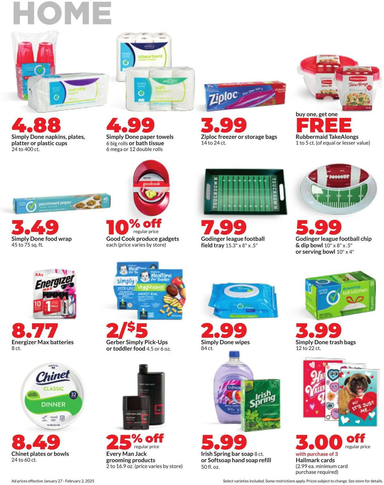 Catalogue HyVee from 01/27/2025