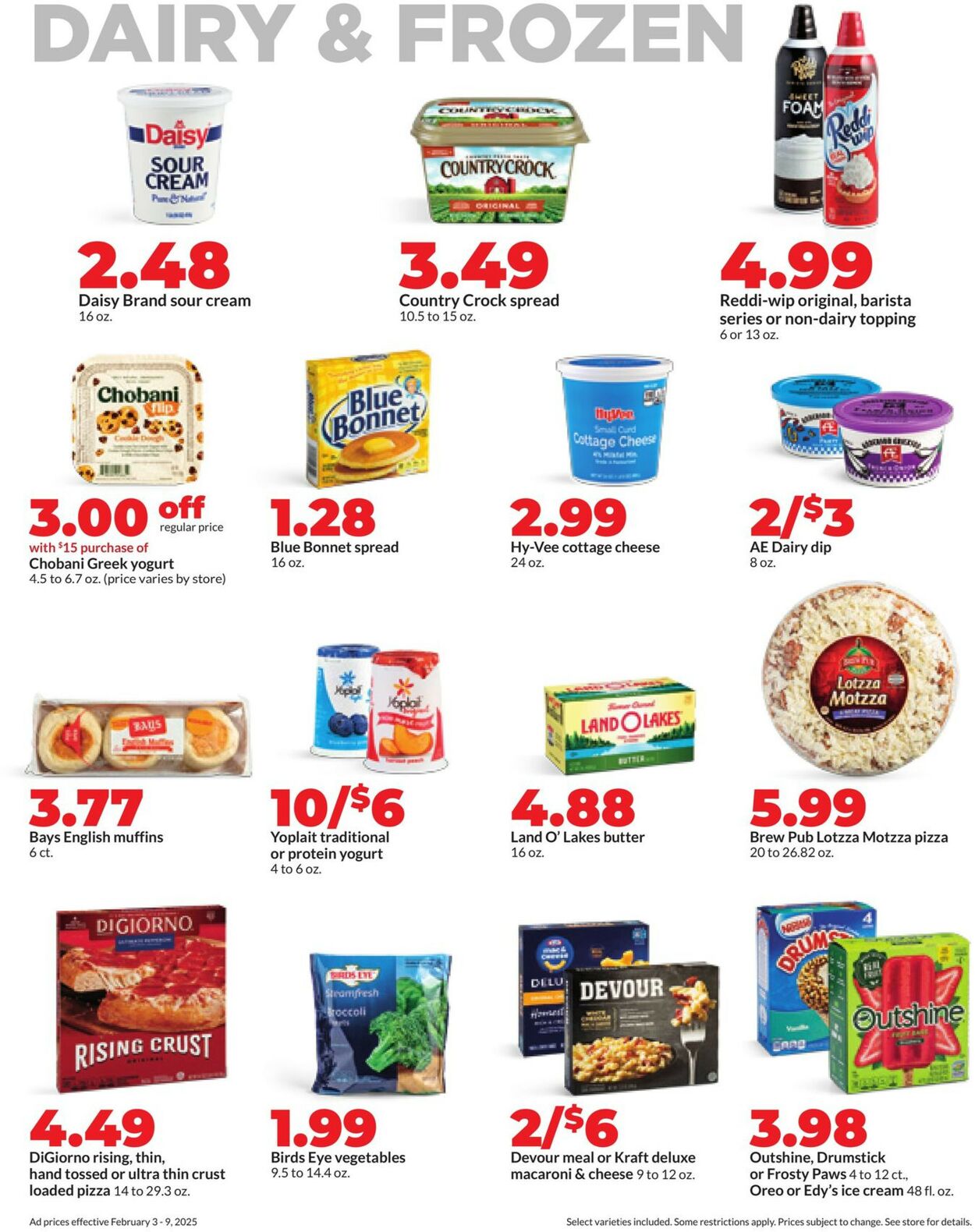 Catalogue HyVee from 02/03/2025