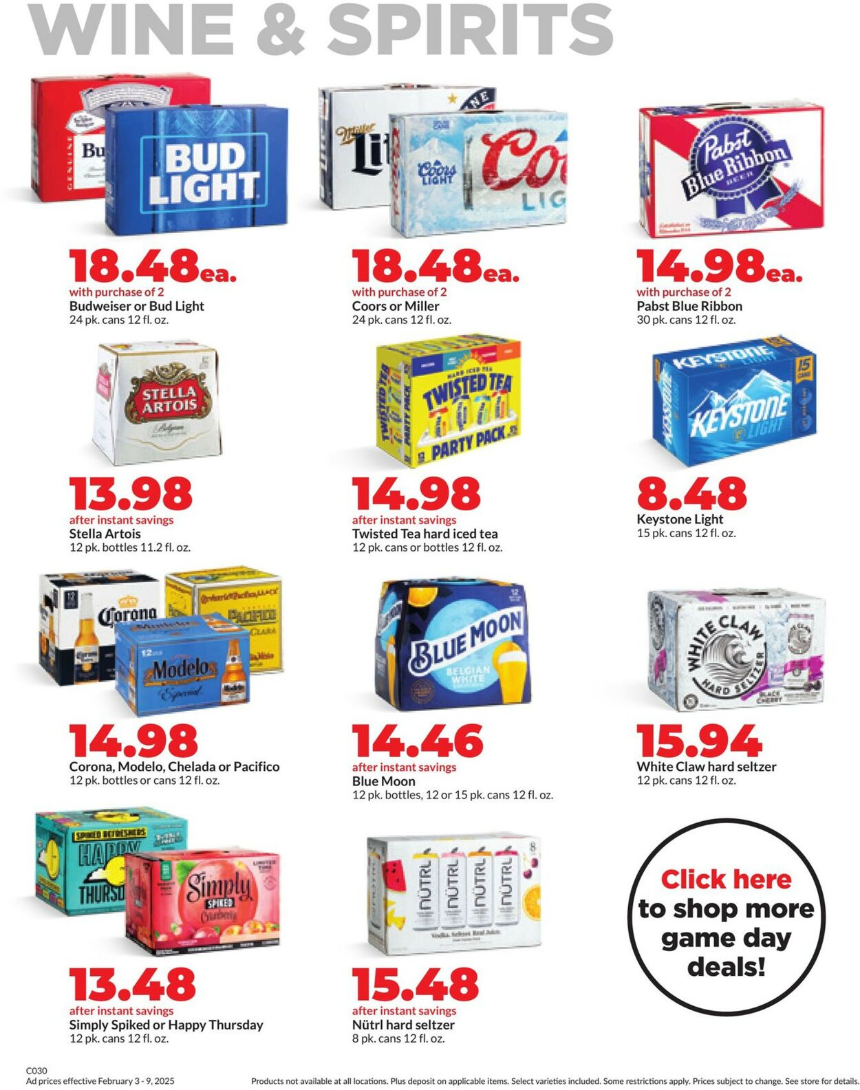 Catalogue HyVee from 02/03/2025