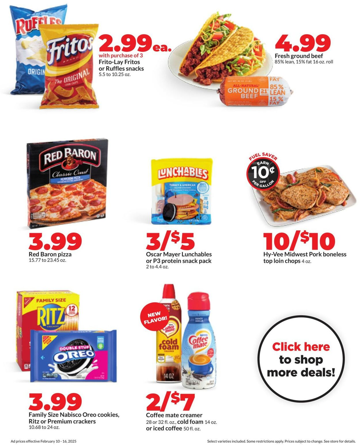 Catalogue HyVee from 02/10/2025