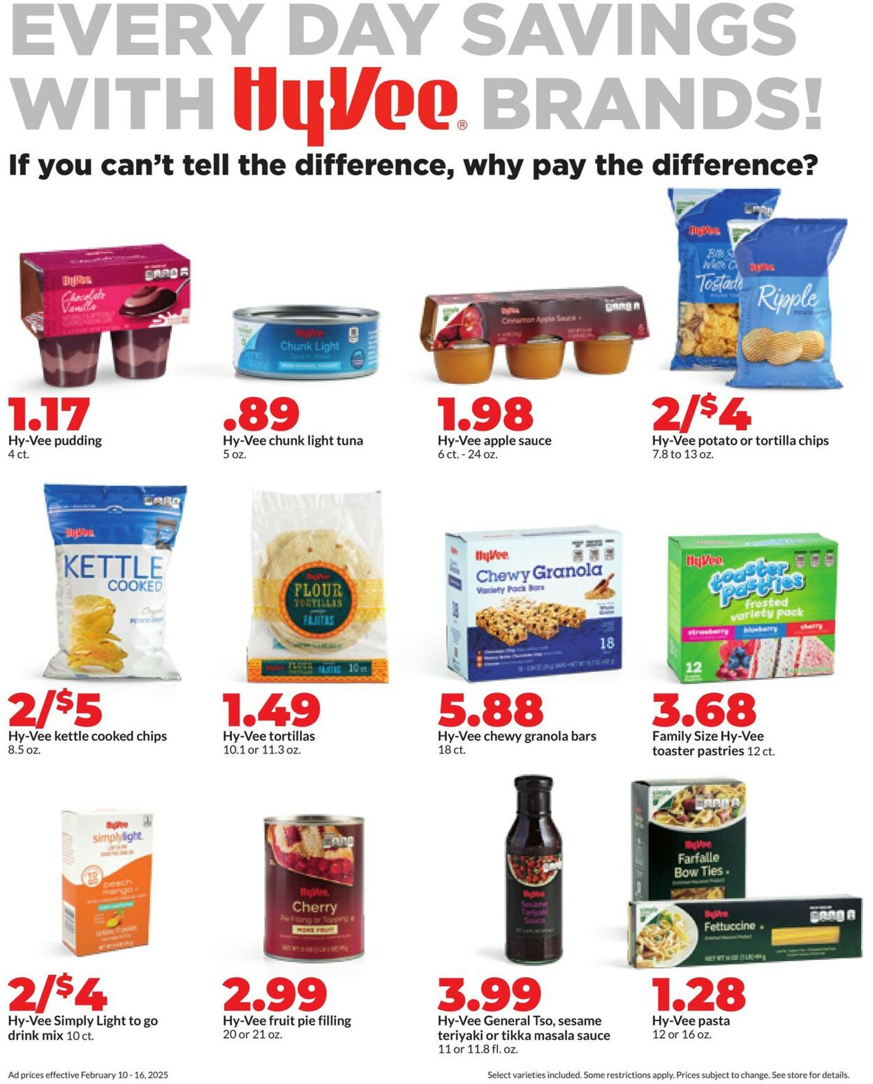 Catalogue HyVee from 02/10/2025