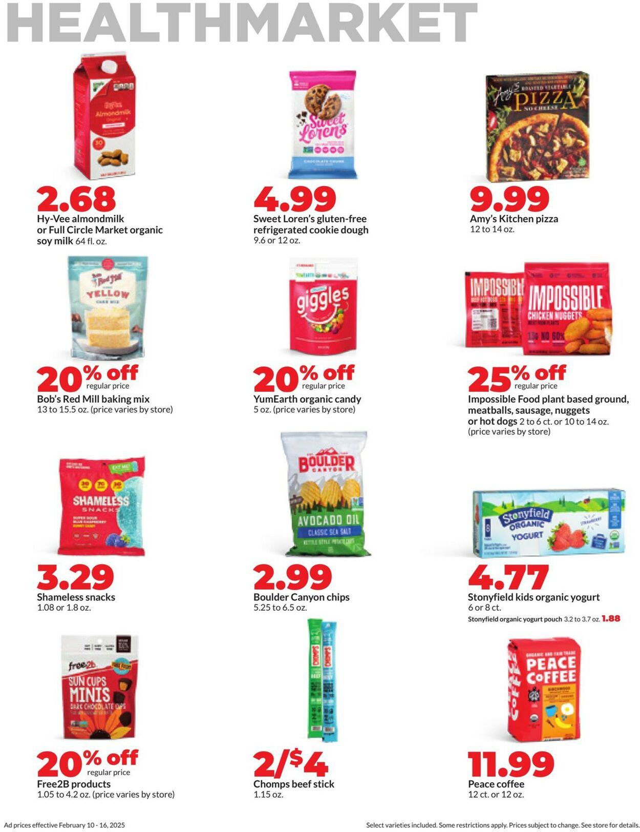 Catalogue HyVee from 02/10/2025