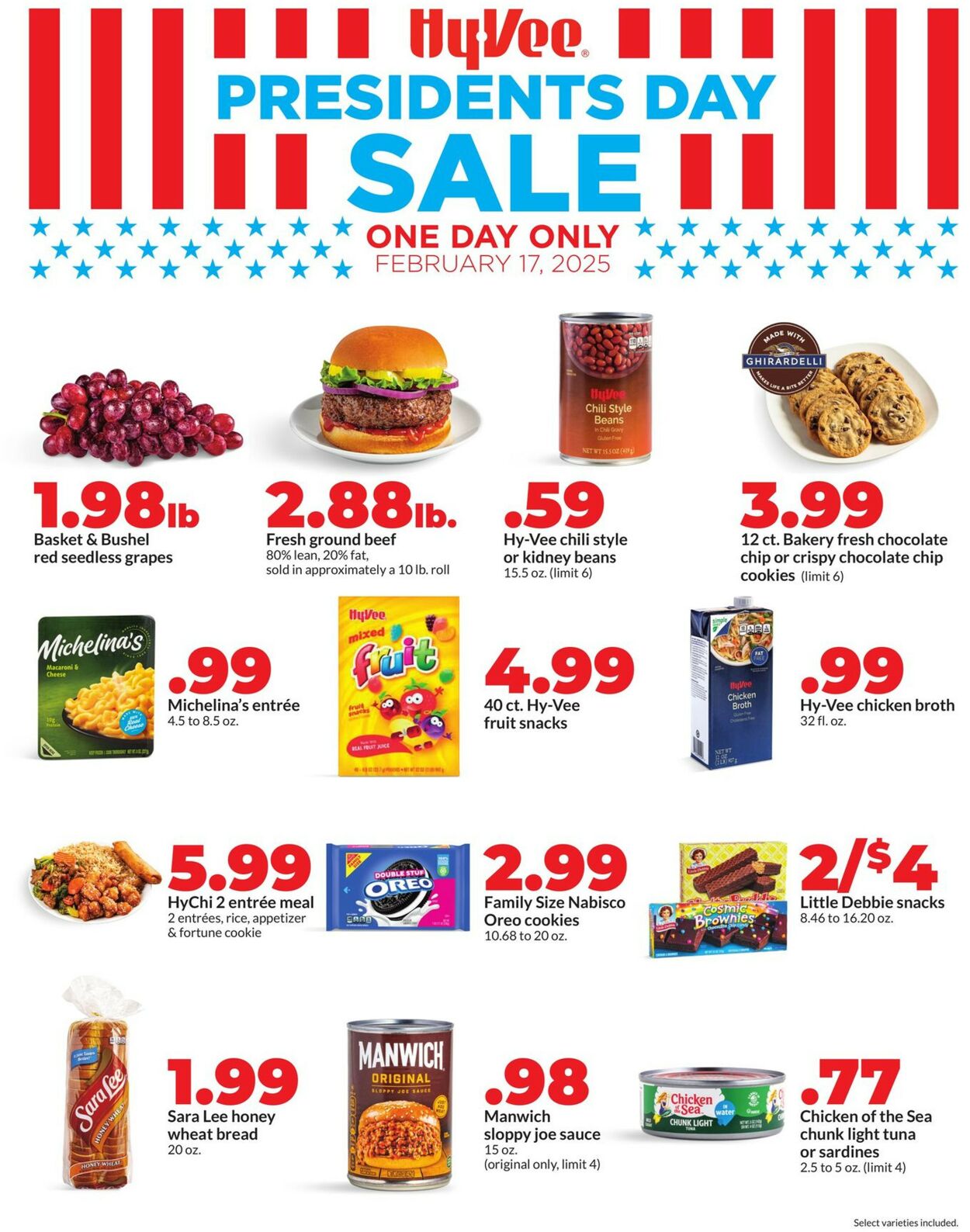 Catalogue HyVee from 02/17/2025