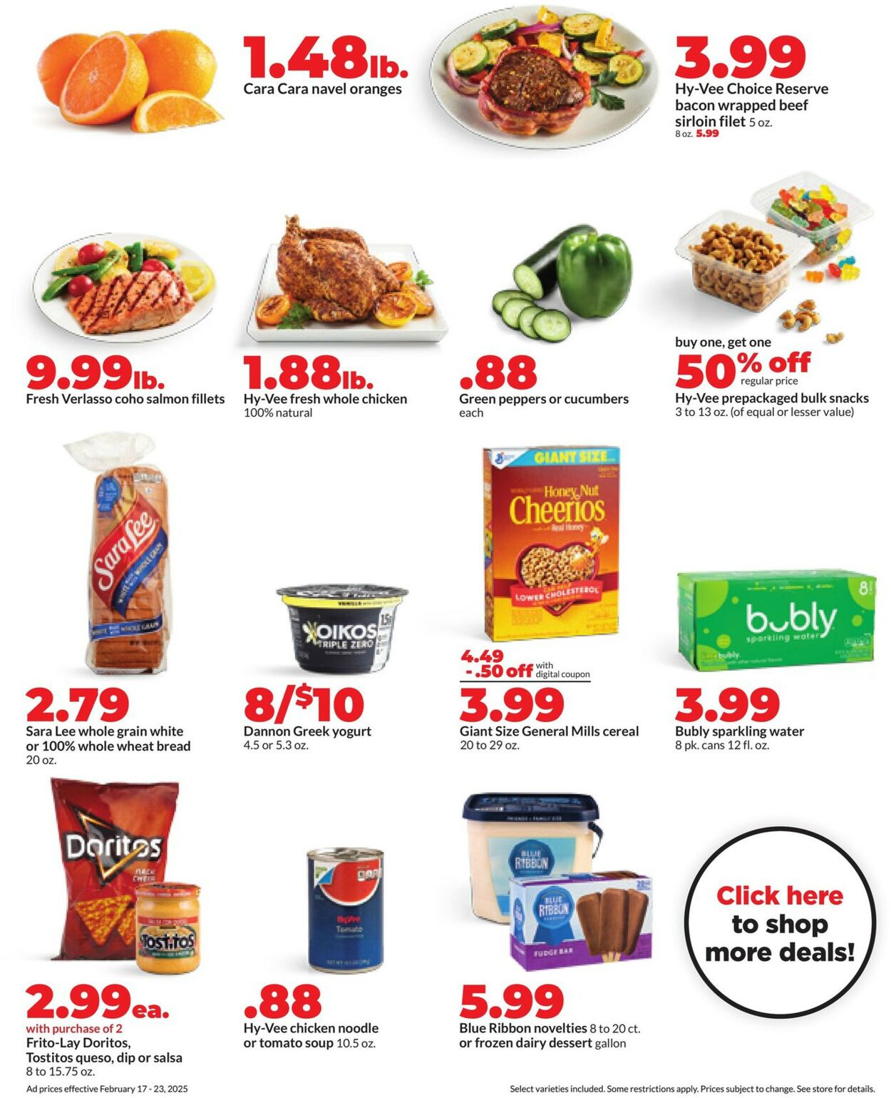 Catalogue HyVee from 02/17/2025