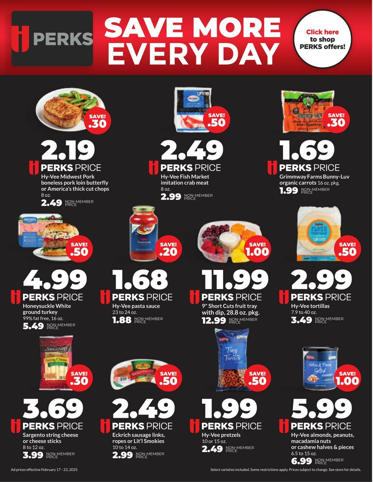 Catalogue HyVee from 02/17/2025