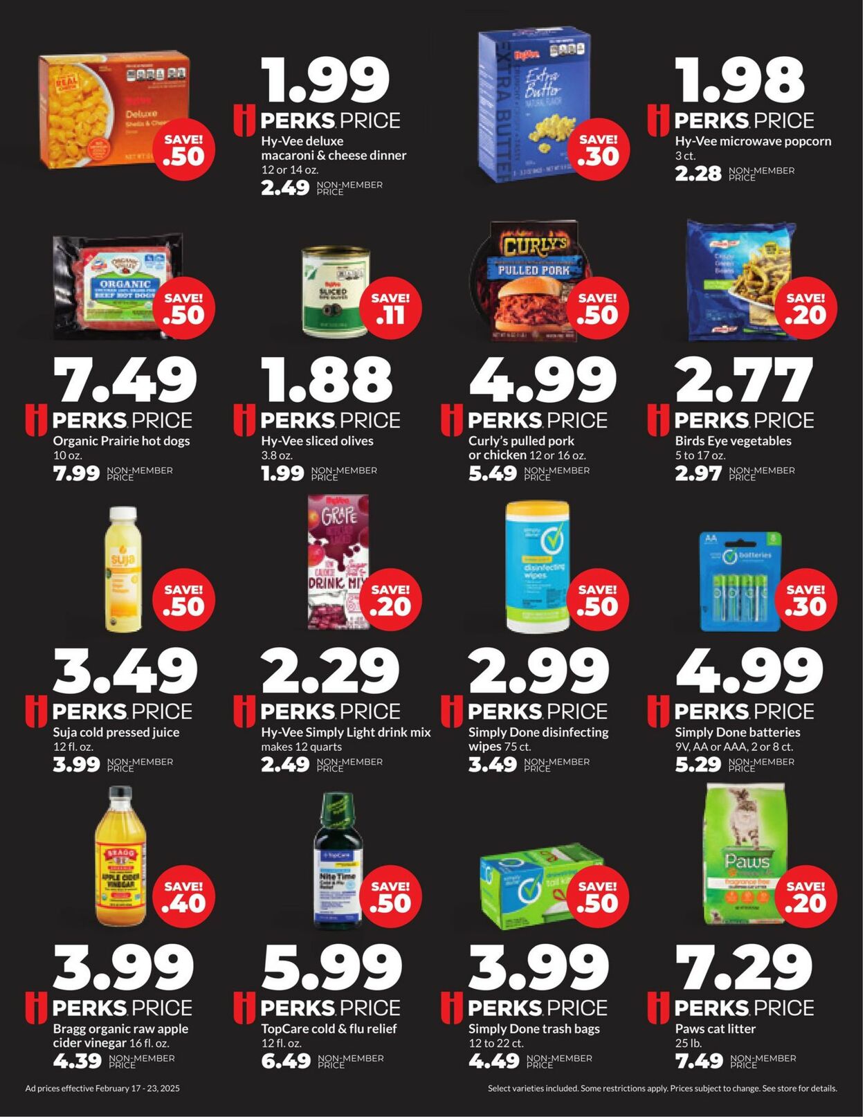 Catalogue HyVee from 02/17/2025