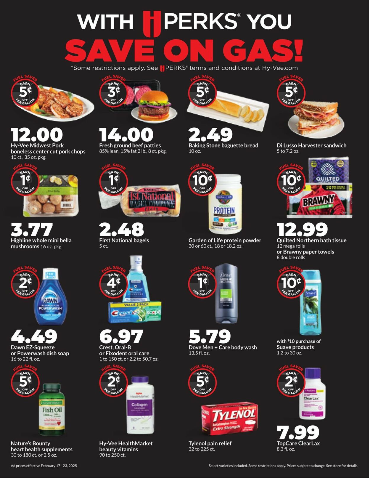 Catalogue HyVee from 02/17/2025