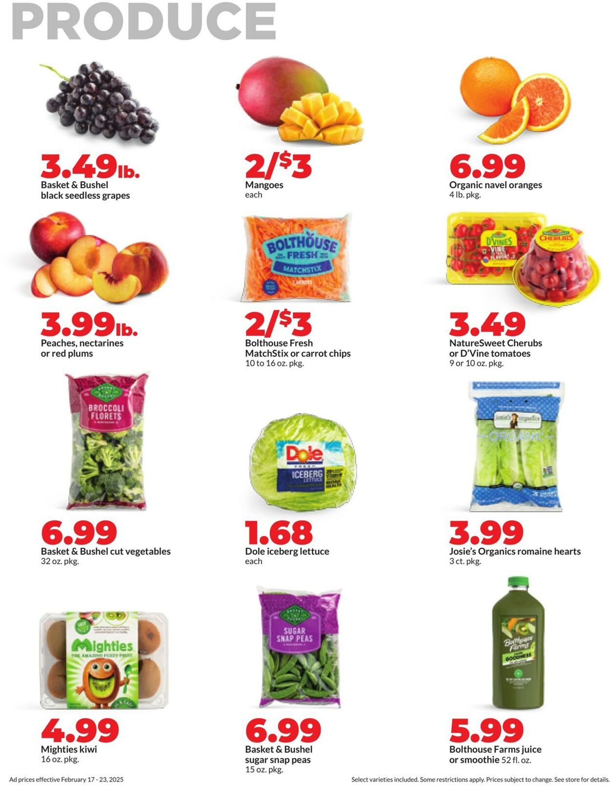 Catalogue HyVee from 02/17/2025