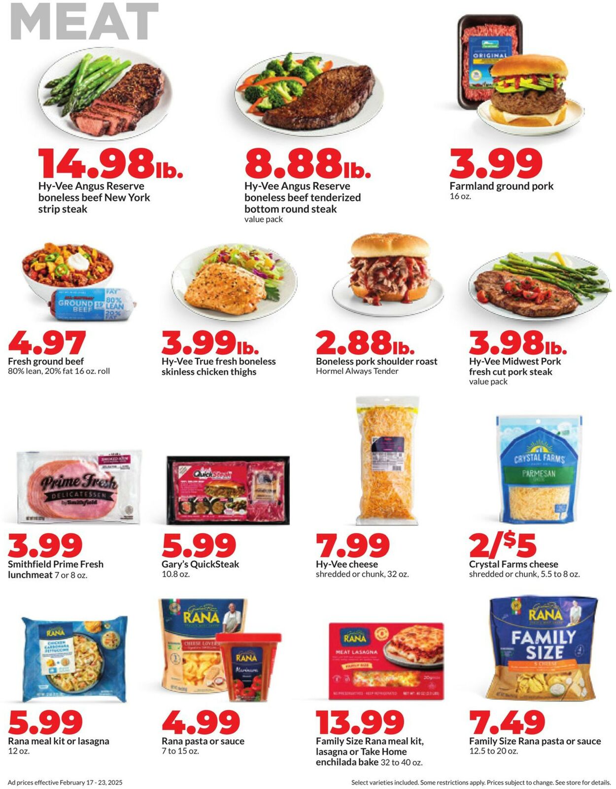 Catalogue HyVee from 02/17/2025