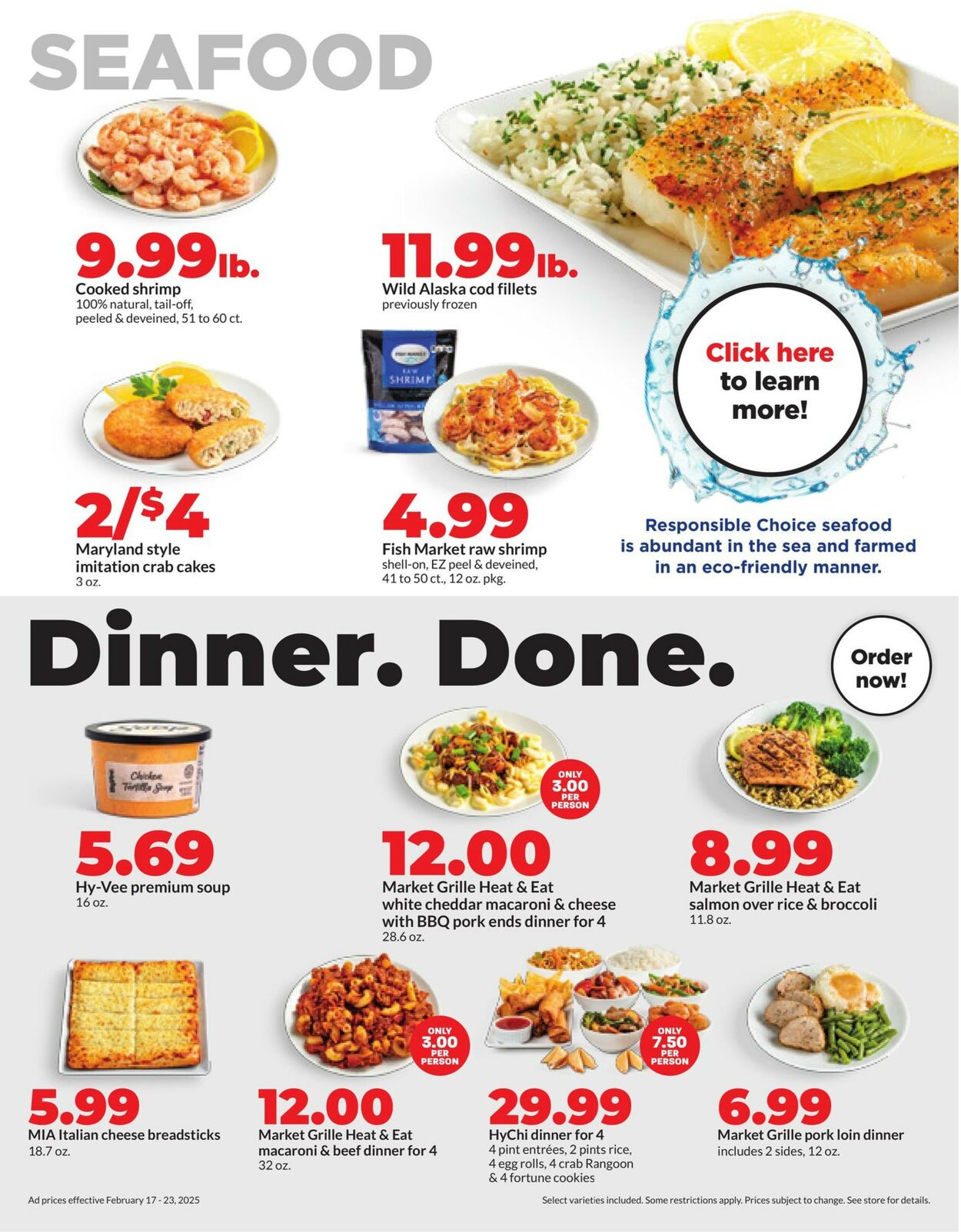 Catalogue HyVee from 02/17/2025