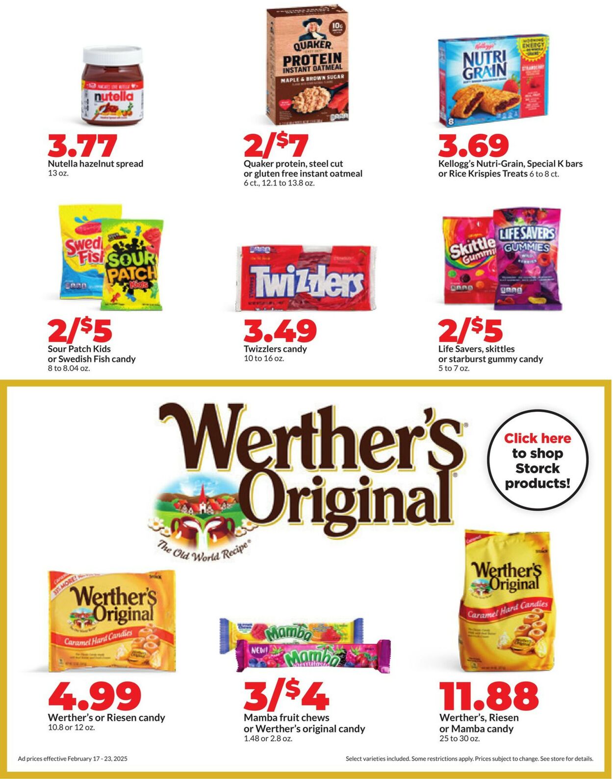 Catalogue HyVee from 02/17/2025