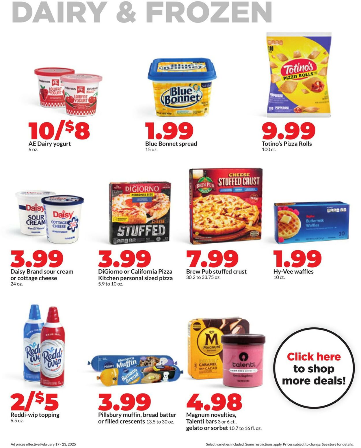 Catalogue HyVee from 02/17/2025