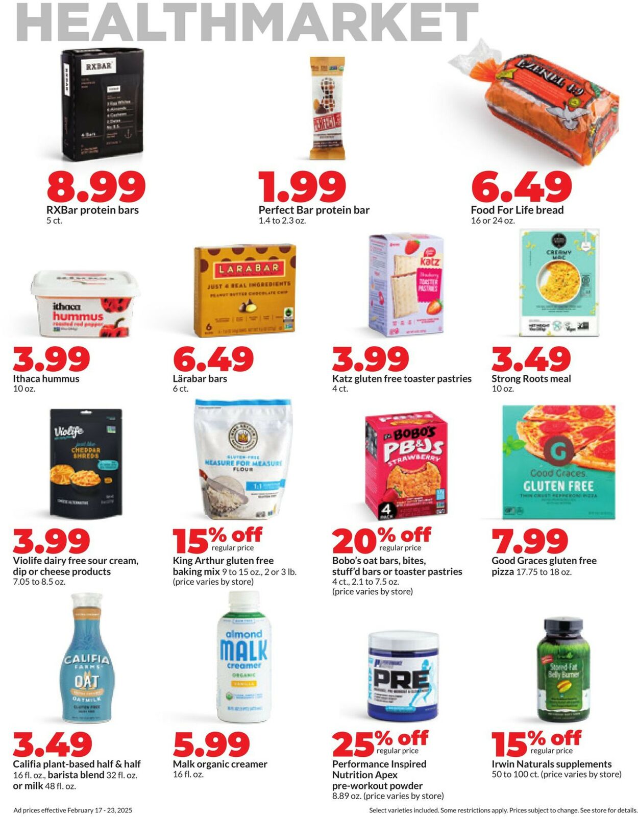 Catalogue HyVee from 02/17/2025