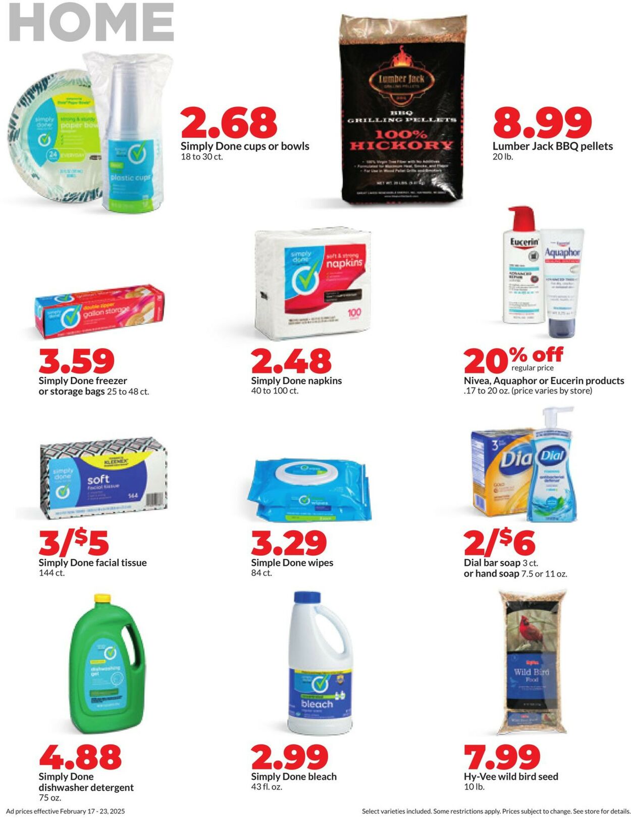 Catalogue HyVee from 02/17/2025